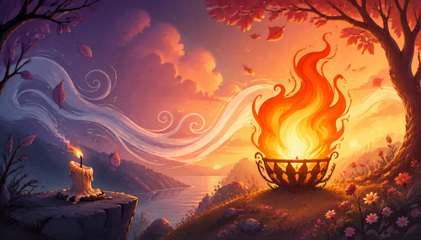 L’absence est à l'amour ce qu'est au feu le vent. Il éteint le petit,il allume le grand.