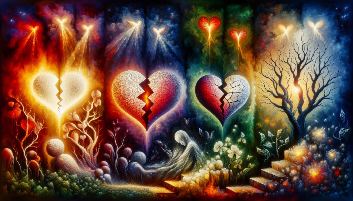 La vie c'est des étapes... La plus douce c'est l'amour... La plus dure c'est la séparation... La plus pénible c'est les adieux... La plus belle c'est les retrouvailles.