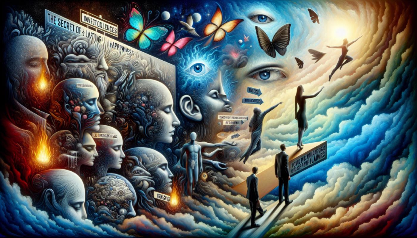 Le secret du bonheur en amour, ce n'est pas d'être aveugle mais de savoir fermer les yeux quand il le faut.