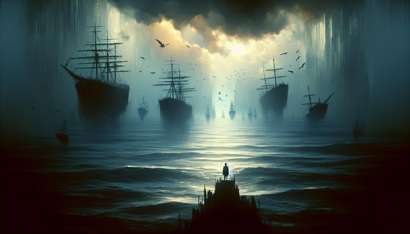 Il y a souvent plus de choses naufragées au fond d'une âme qu'au fond de la mer.