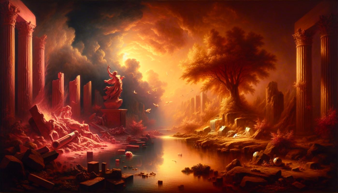 La victoire obtenue par la violence équivaut à une défaite, car elle est momentanée.