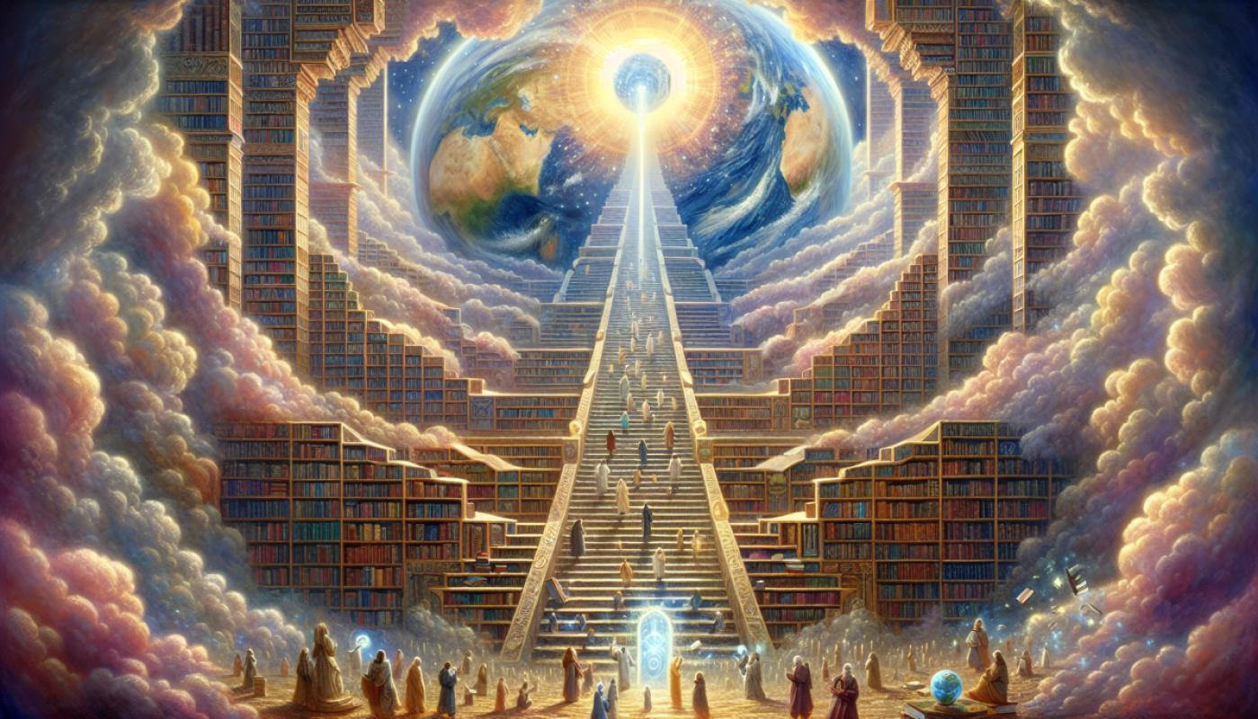 L'escalier de la science...