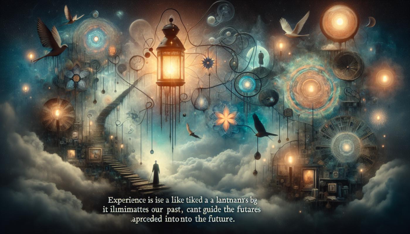 L'expérience est une lanterne attachée dans notre dos, qui n'éclaire que le chemin parcouru.