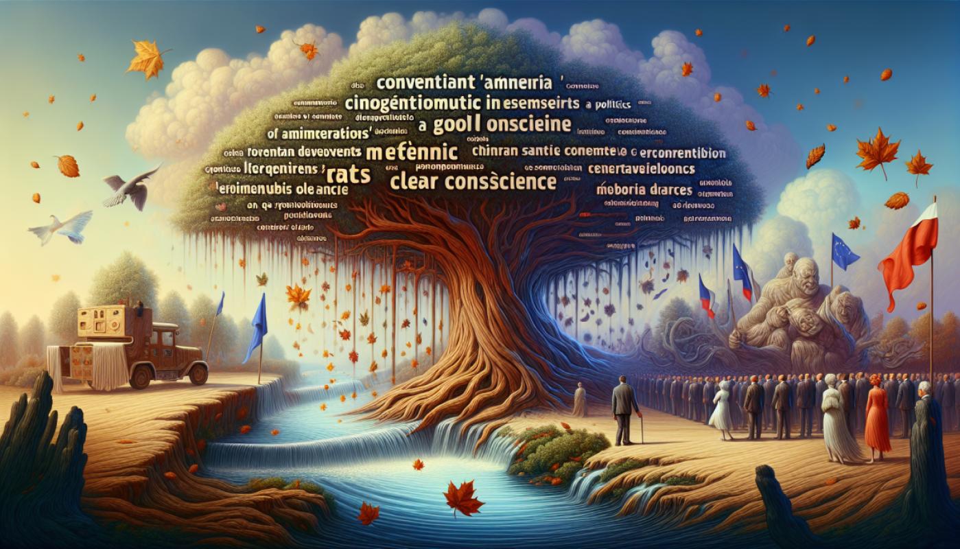 C'est pas compliqué, en politique, il suffit d'avoir une bonne conscience, et pour ça il faut avoir une mauvaise mémoire !