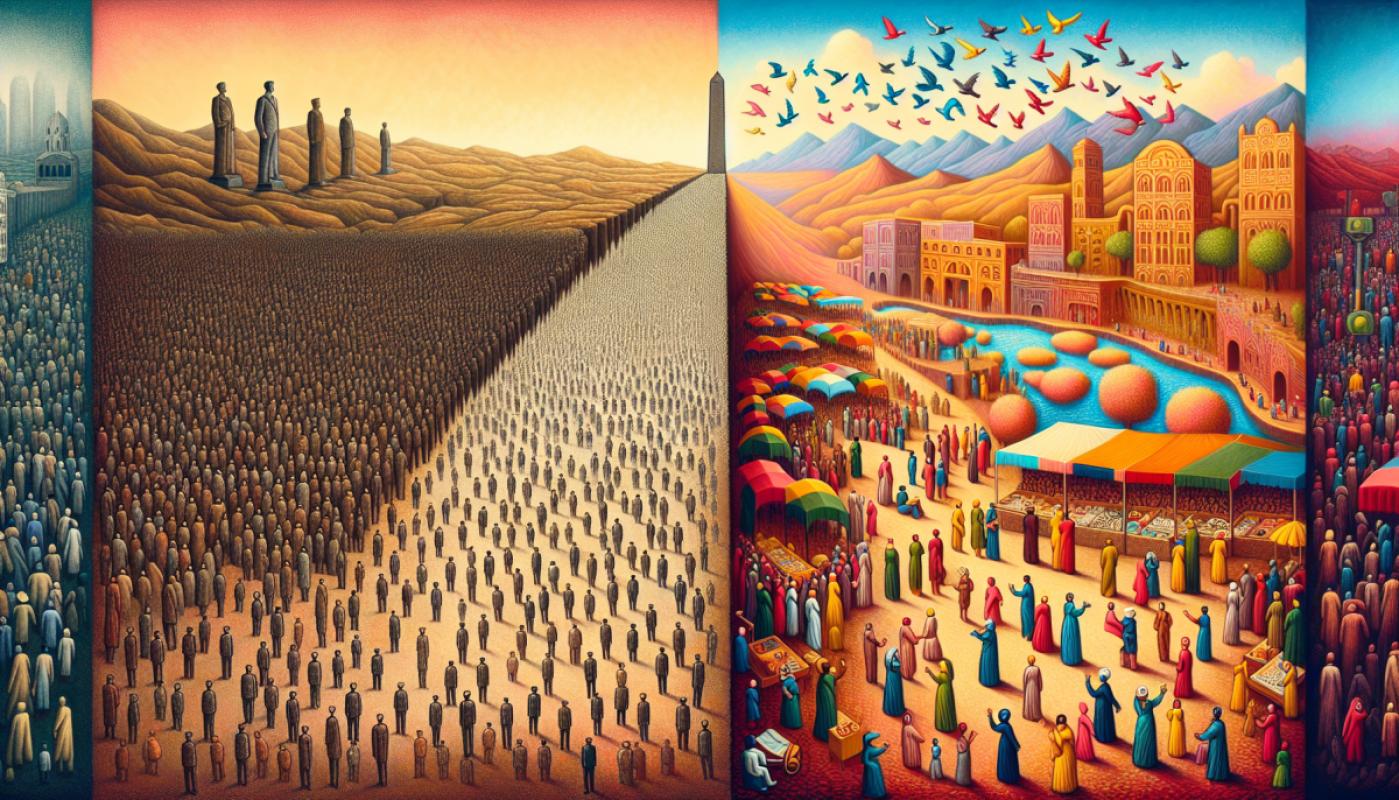 La dictature, c'est 'ferme ta gueule' ; la démocratie, c'est 'cause toujours'.