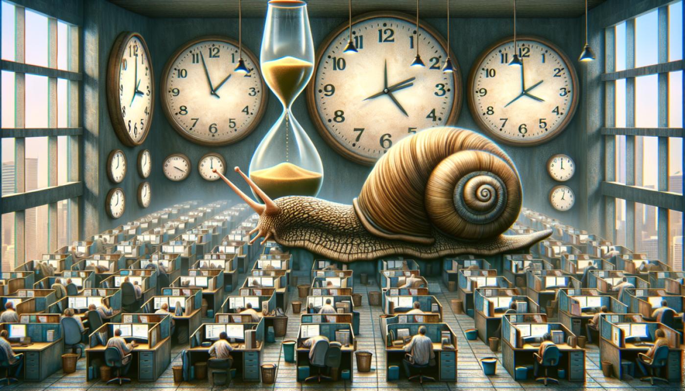 Dans l'administration, on ne doit pas dormir au bureau le matin sinon on ne sait plus quoi faire l'après-midi.