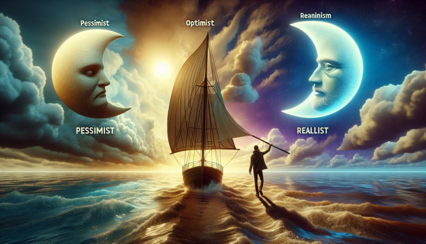 Le pessimiste se plaint du vent, l'optimiste espère qu'il va changer, le réaliste ajuste ses voiles.