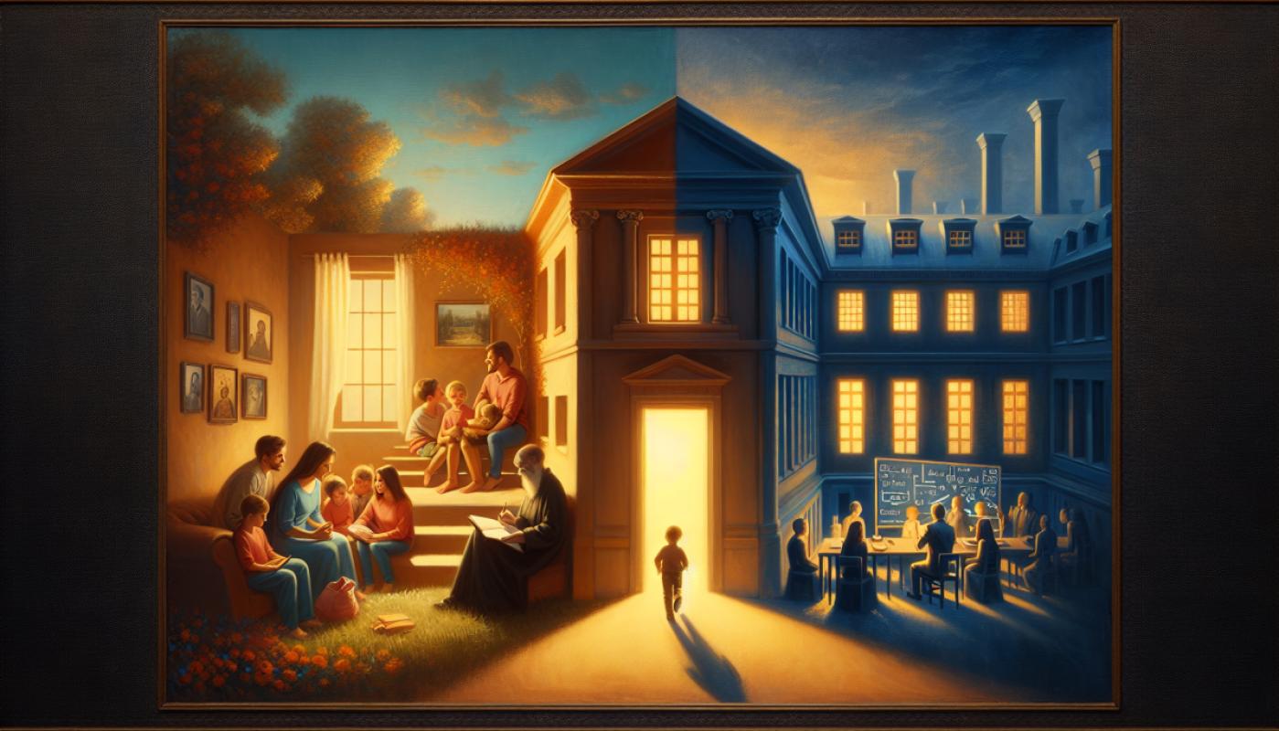 L'éducation, c'est la famille qui la donne ; l'instruction, c'est l'Etat qui la doit.