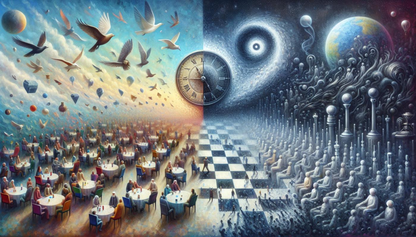 Nous devons apprendre à vivre ensemble comme des frères, sinon nous allons mourir tous ensemble comme des idiots.