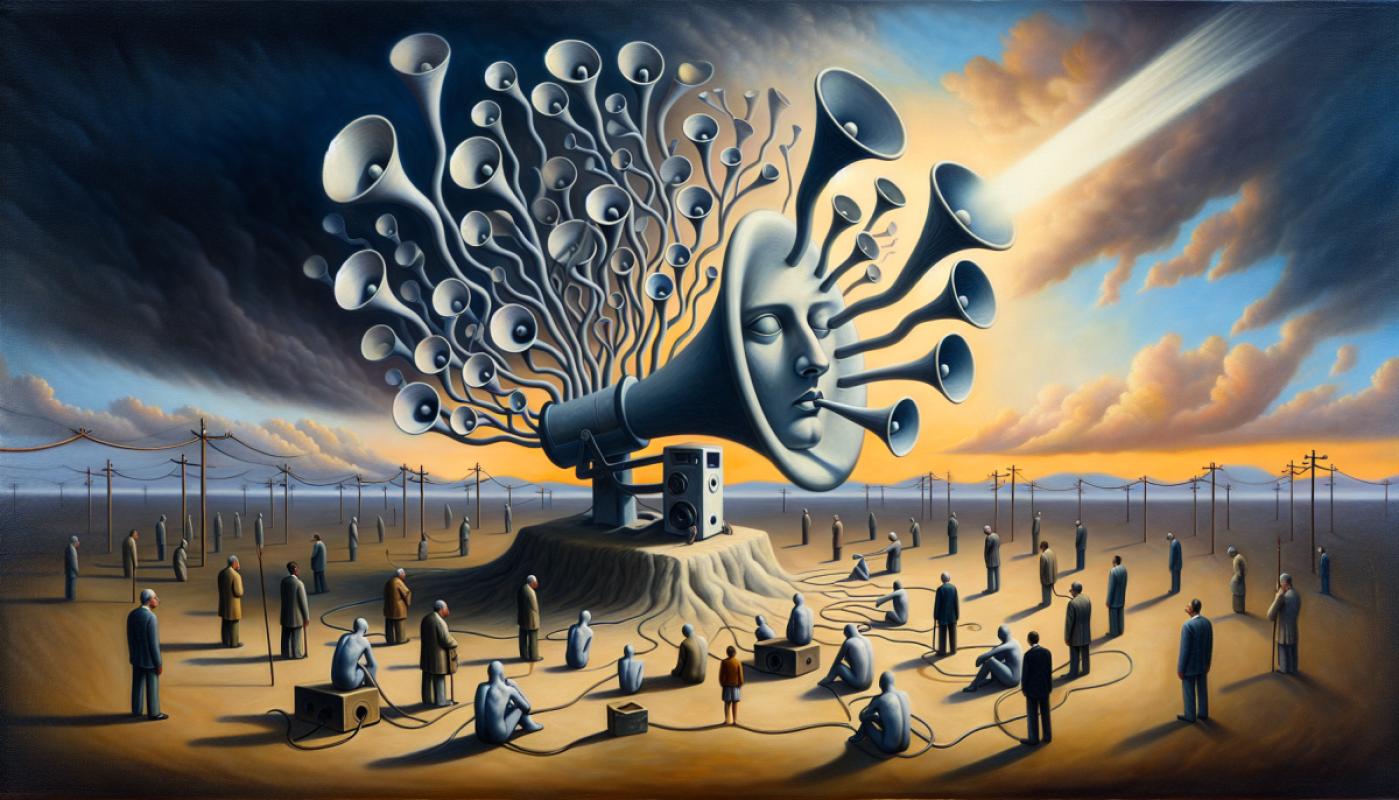 Aujourd'hui on ne sait plus parler, parce qu'on ne sait plus écouter.